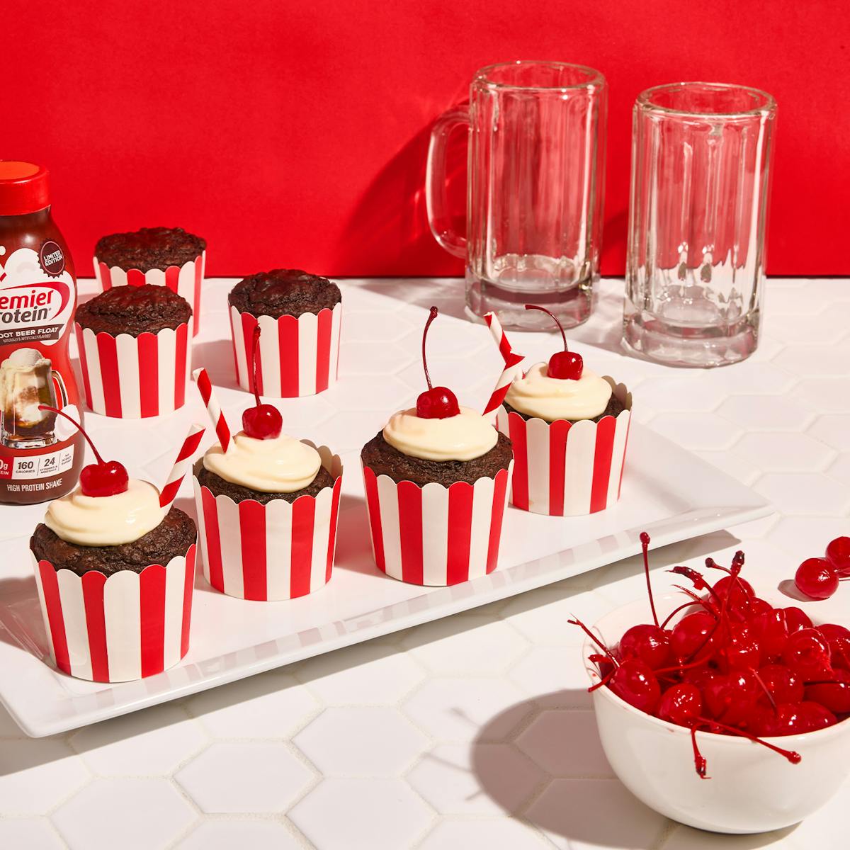 View Recipe: Root Beer Float Cupcakes